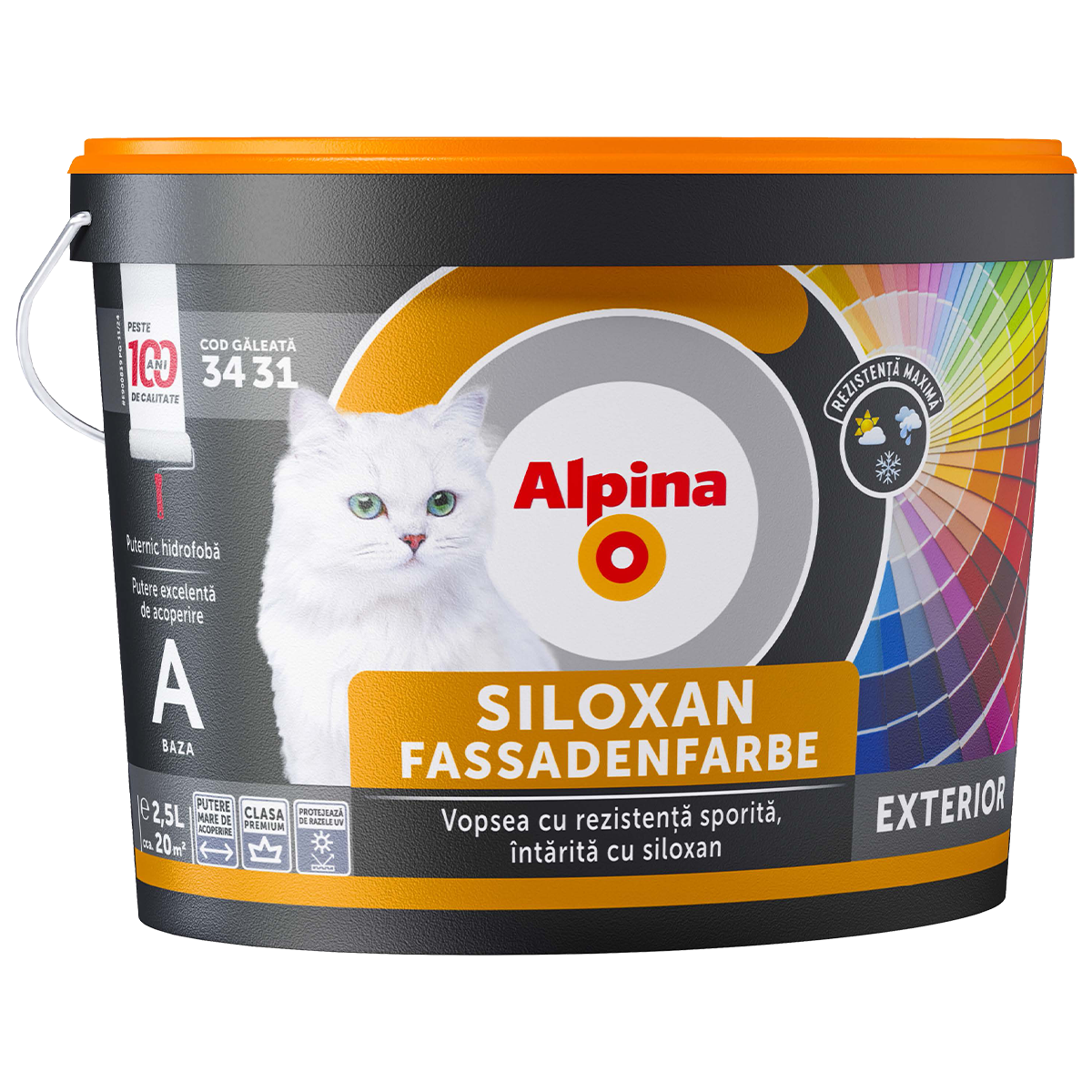 Alpina Siloxan Fassadenfarbe