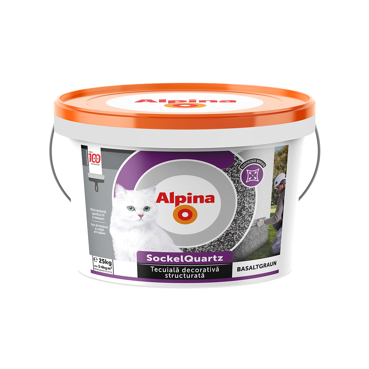 Alpina SockelQuartz Basaltgraun