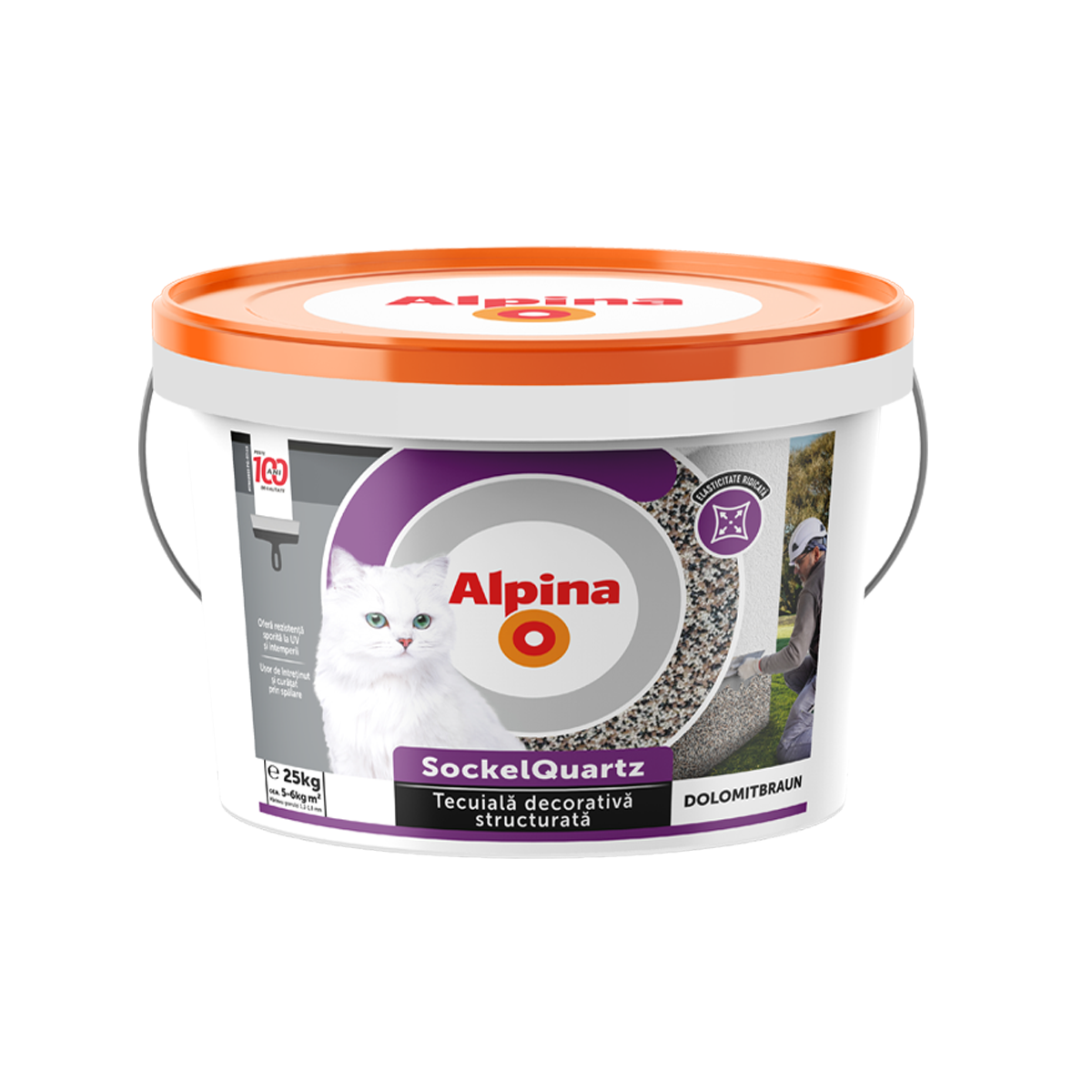 Alpina SockelQuartz Dolomitbraun