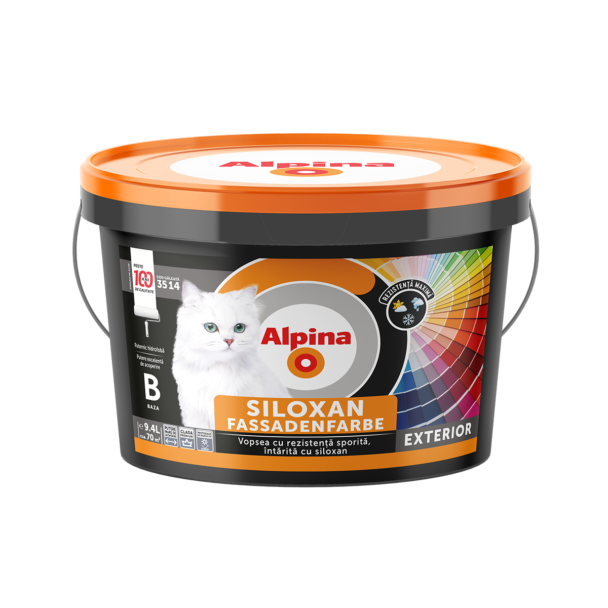 Imagine 2 Alpina Siloxan Fassadenfarbe