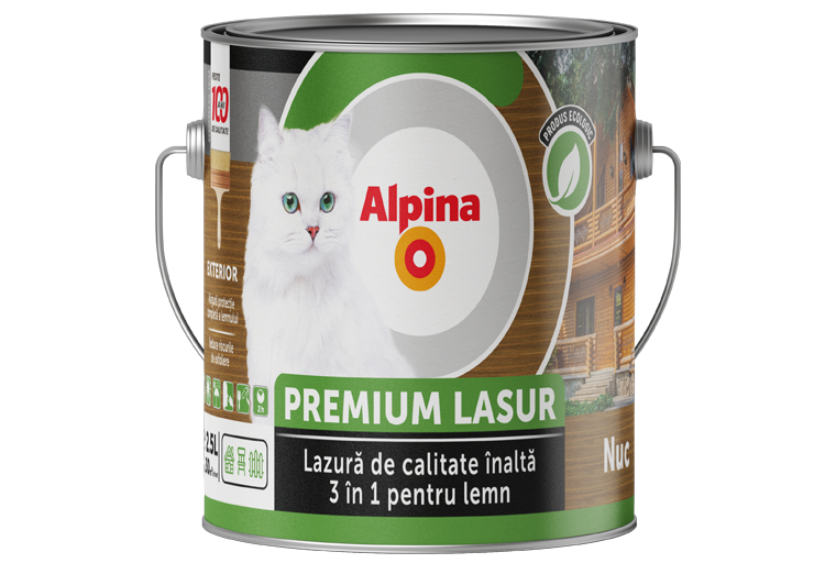 Alpina Premium Lasur Nuc
