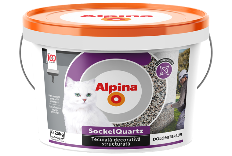 Alpina SockelQuartz Dolomitbraun